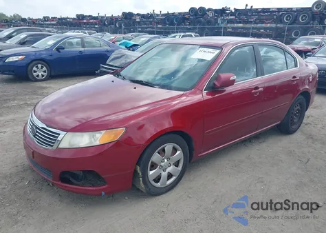 2010 Kia Optima Lx из США, поврежденный, VIN KNAGG4A84A5370312